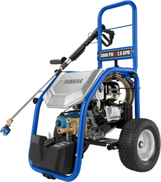 Pw3028 Yamaha Pressure Washer - Power Washer Yamaha 4040 (640x725), Png Download
