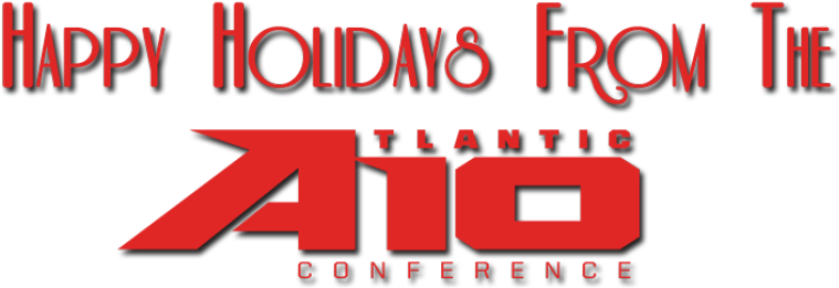 Happy Holidays From The Atlantic 10 - Carmine (800x267), Png Download