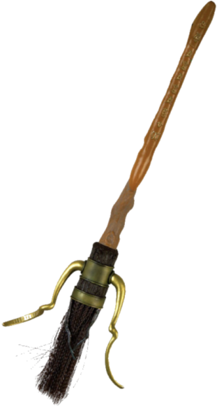 Harry Potter Firebolt Broom - Harry Potter Broomstick Png (366x580), Png Download