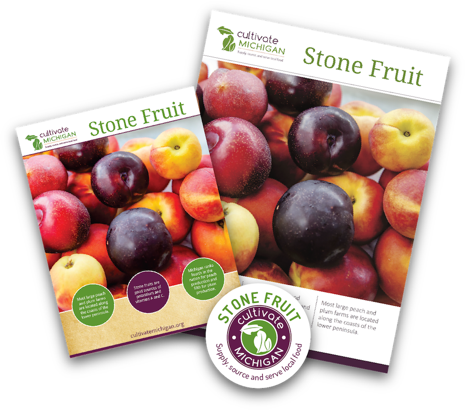 Cultivate Michigan Materials Promo - Michigan (1000x1000), Png Download