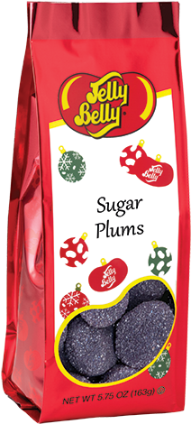 Jelly Belly Sugar Plums - Jelly Belly Christmas Mix (500x500), Png Download