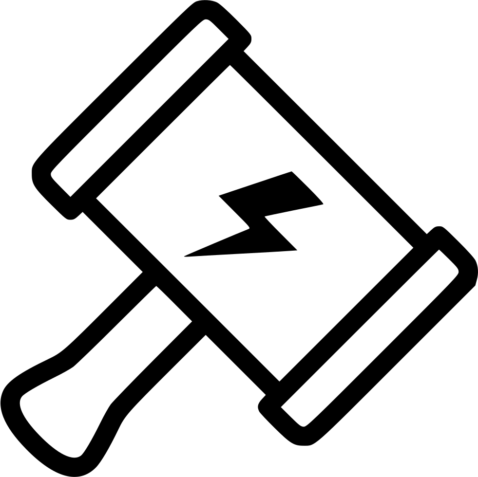 Thor Hammer - - Clip Art Thors Hammer (981x980), Png Download