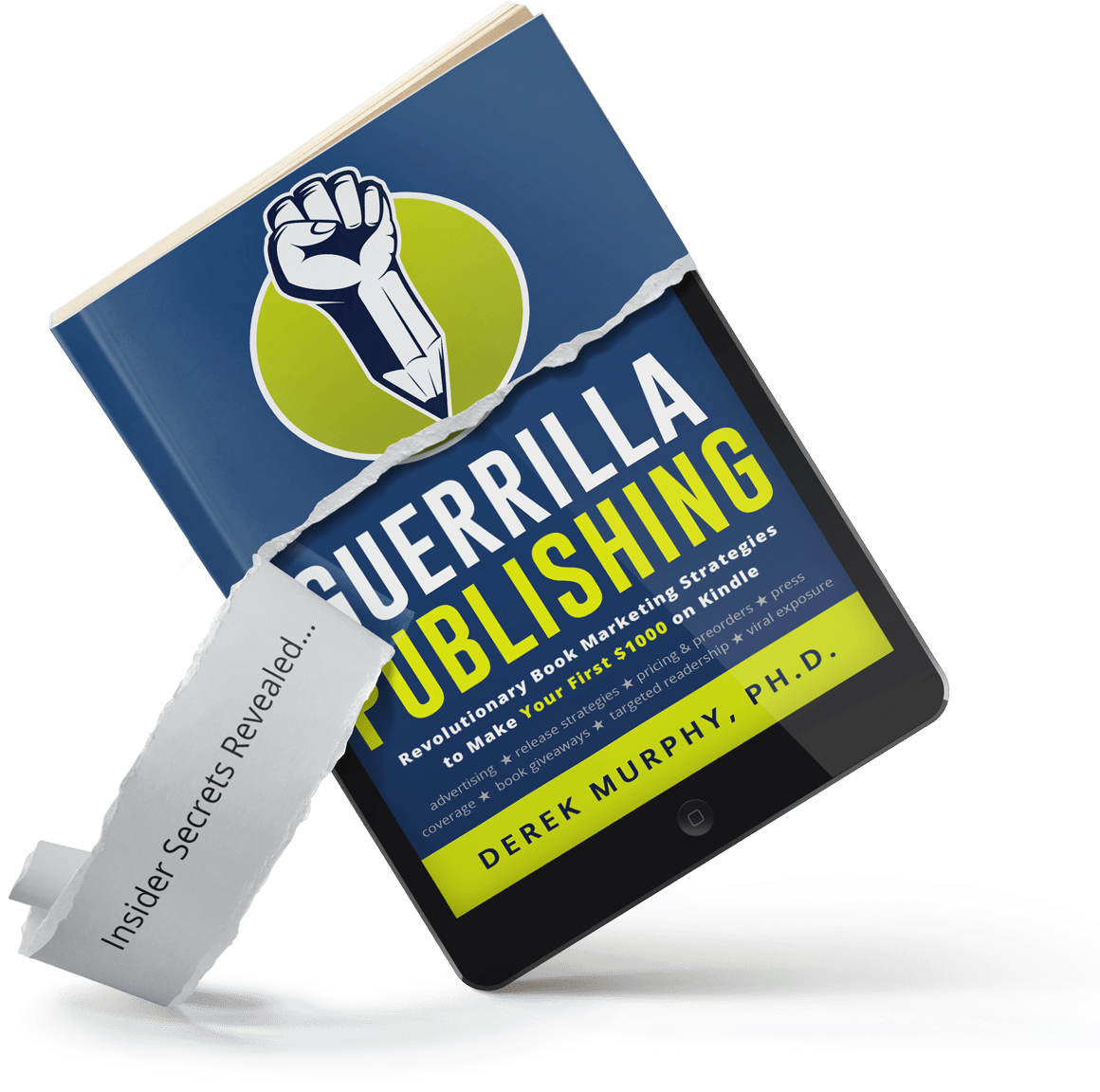 Guerrilla Publishing & Book Marketing Secrets Of Bestselling - Guerrilla Publishing: Revolutionary Book Marketing (1300x1232), Png Download