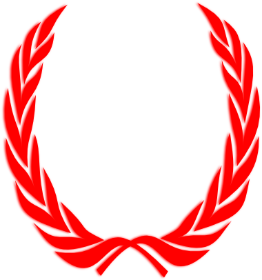 Daun Clip Art - Laurel Wreath (456x594), Png Download