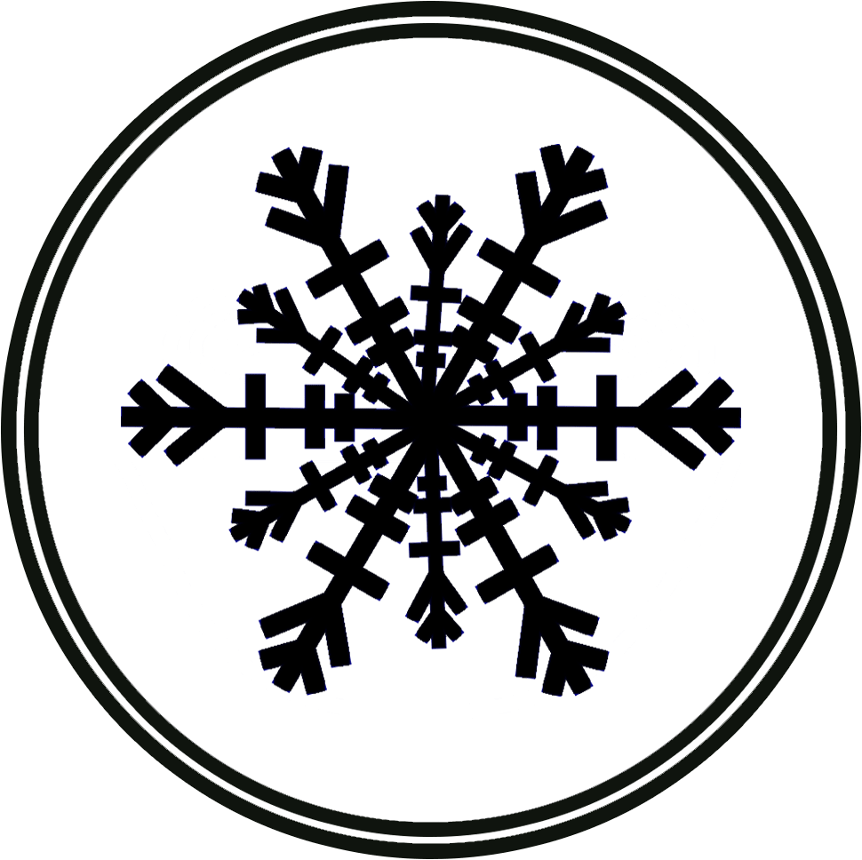 Purple Snowflake Clipart (970x968), Png Download