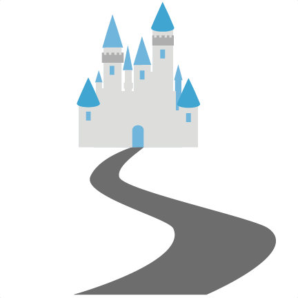 Ice Castle Clipart 5 By Eric - Miss Kate Cuttables Castle (432x432), Png Download