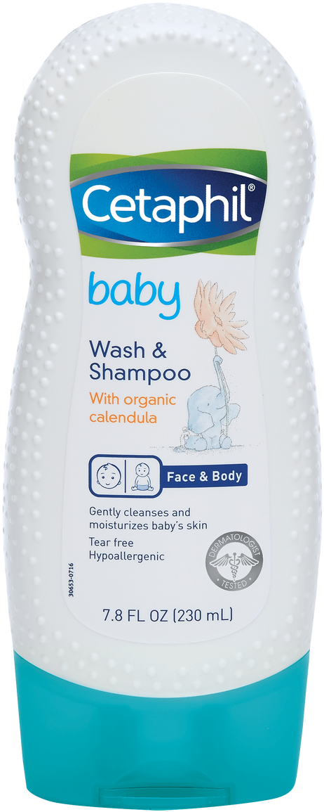 Undefined - Cetaphil Baby Wash & Shampoo (820x1280), Png Download