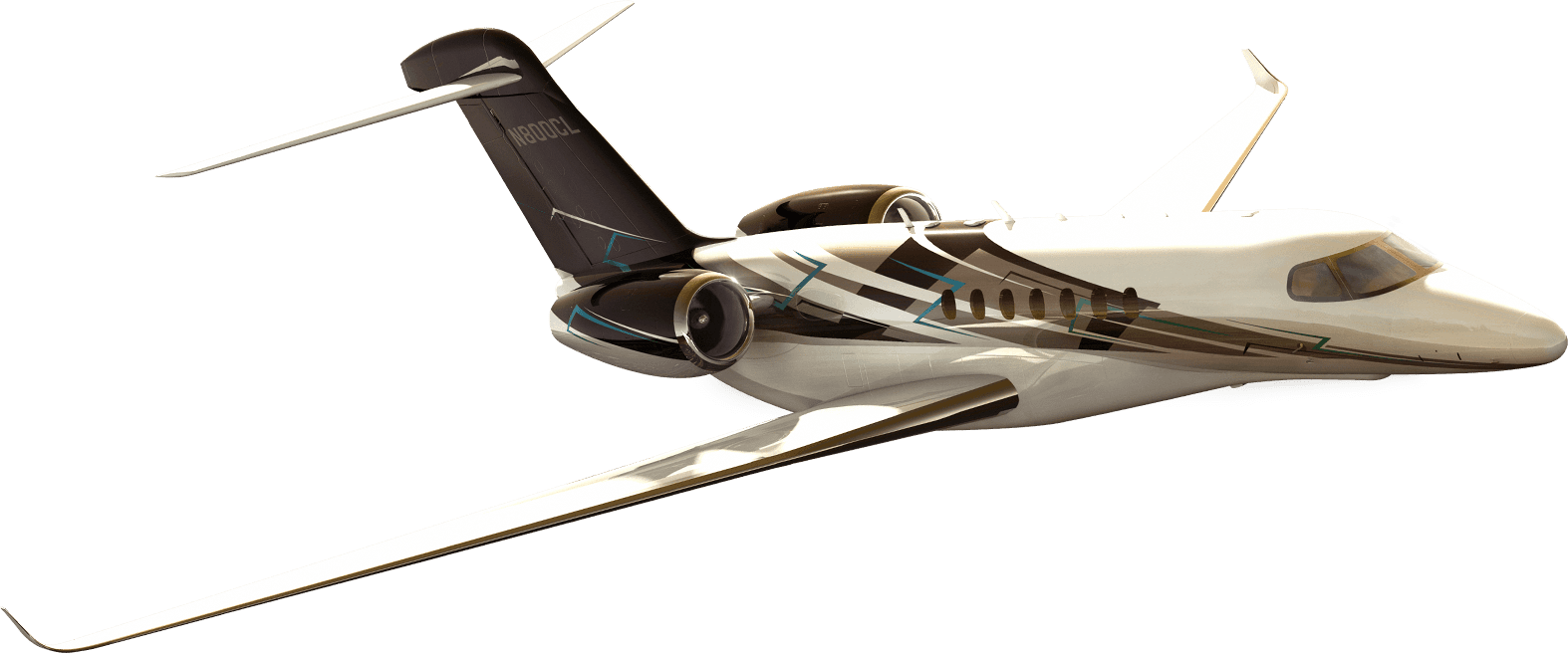 Cessna Announces Long-range Citation Business Jet - Cessna Citation Longitude (1574x657), Png Download