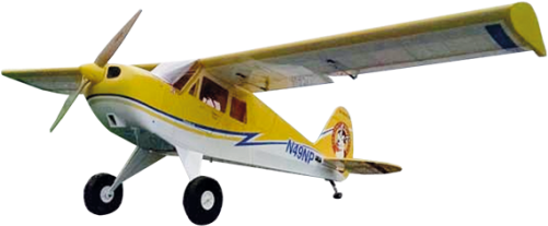 Legacy Aviation Littlefoot 5354arf Gelb (500x500), Png Download