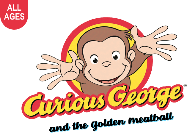Curious George Png Hd Transparent Curious George Hd - Curious George The Golden Meatball Logo (850x500), Png Download