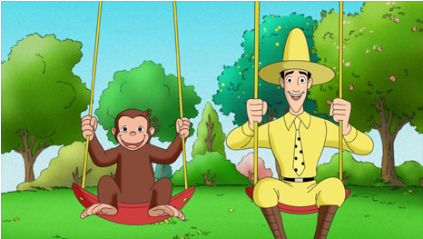 Posted By Pbs Publicity On Mar 03, 2013 At - Curious George (640x360), Png Download