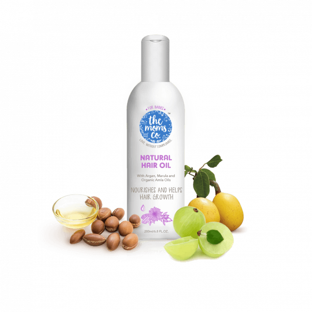 Natural Baby Hair Oil - False Daisy (645x645), Png Download