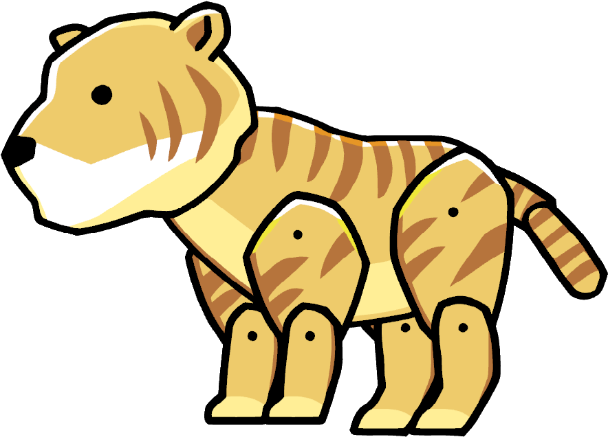 Liger Scribblenauts Wiki Fandom Powered By Wikia - Scribblenauts Animales (895x644), Png Download