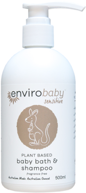 Sensitive Baby Wash & Shampoo - Baby Shampoo (402x480), Png Download
