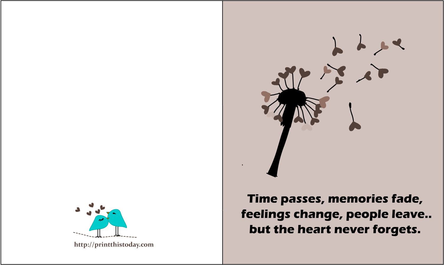 Thoughtful Love Quotation On A Card - Love (1650x1275), Png Download