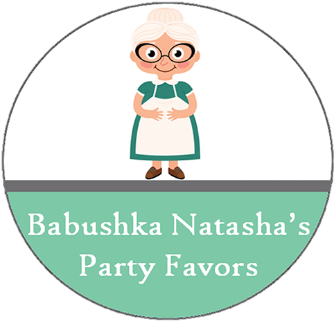Babushka Natasha's Party Favors (500x486), Png Download
