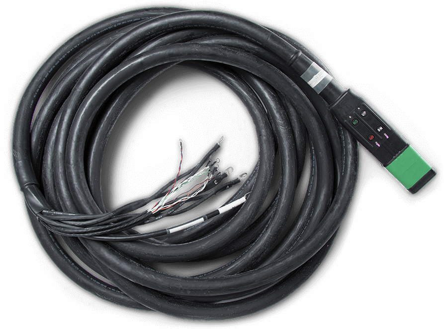 400 Hz Single Jacket Cable Assemblies - Electrical Cable (893x662), Png Download