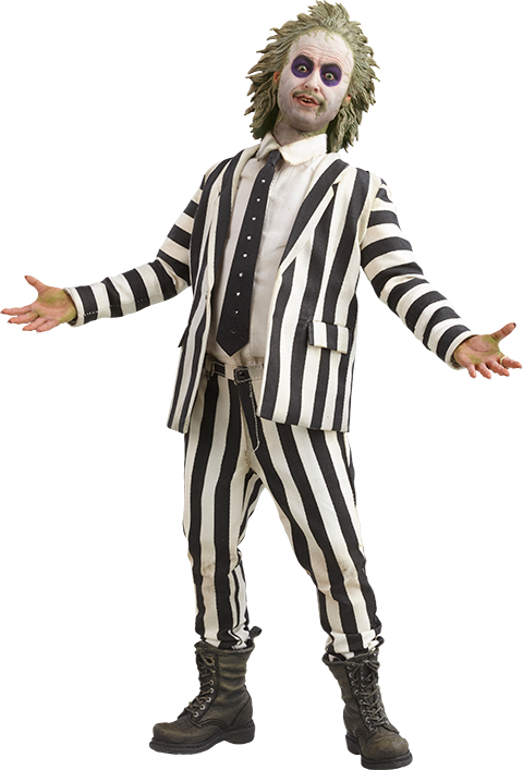 Beetlejuice Action Figure - Beetlejuice 1/6 Collectible Figure (480x707), Png Download