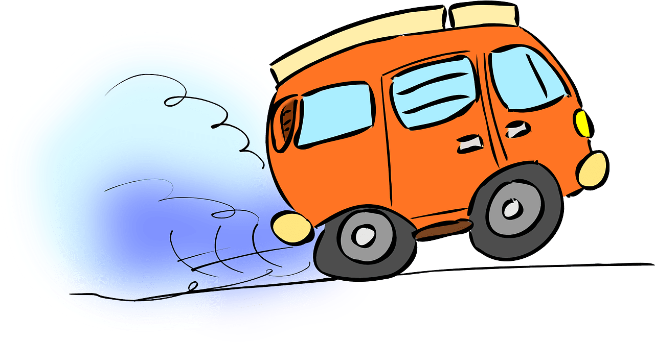 You're Driving Your Kids All Over The Place To Camp, - Minibus Clipart (1280x682), Png Download