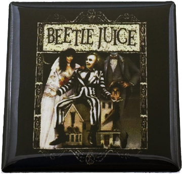 Beetlejuice Magnet - Unmasked - Beetlejuice Poster (500x500), Png Download
