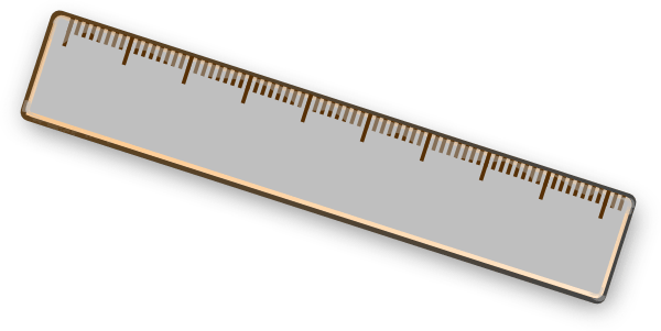 We Do Our Best To Bring You The Highest Quality Yardstick - Grey Ruler Clipart (600x301), Png Download