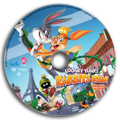 Looney Tunes Rabbit Run-animation (dvd) (400x400), Png Download