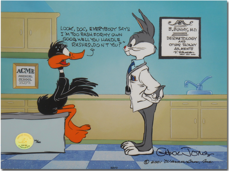 Bugs Bunny & Daffy Duck (800x800), Png Download