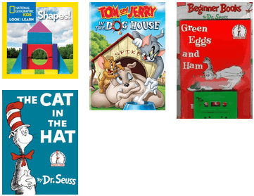Jadon's Reading List - Cat In The Hat (436x324), Png Download