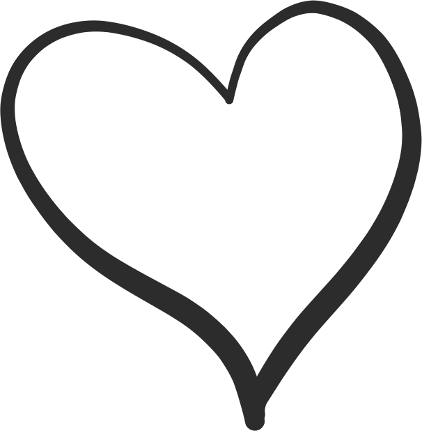 Black Heart - Portable Network Graphics (606x618), Png Download
