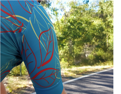 Leaf Attack Jersey - Cycling Jersey (500x500), Png Download