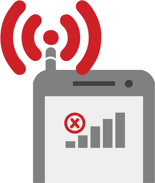 Apple Iphone 6 Antenna Signal Repair Replacement Service - Iphone Antenna Icon (1042x1042), Png Download