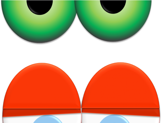 Red Eyes Clipart Printable - Eye (640x480), Png Download