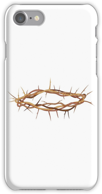 "jesus Crown Of Thorns" Iphone Cases & Skins By Gotcha29 - Billie Eilish Phone Cases (500x667), Png Download