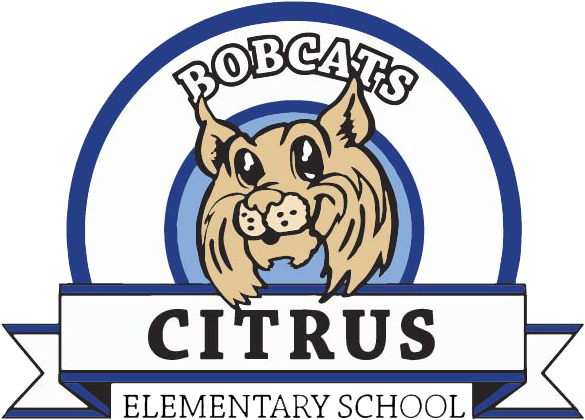Citrus Elementary School Logo - Citrus Elementary Mascot (595x489), Png Download