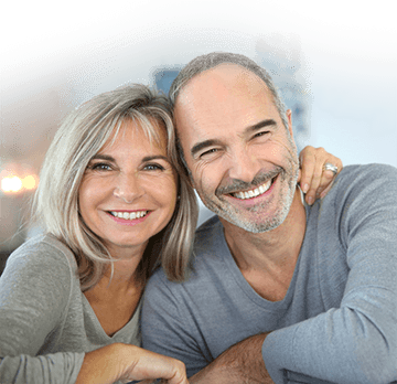 Download Our Dental Implant Pricing Guide - Middle Aged Couple Happy (360x348), Png Download