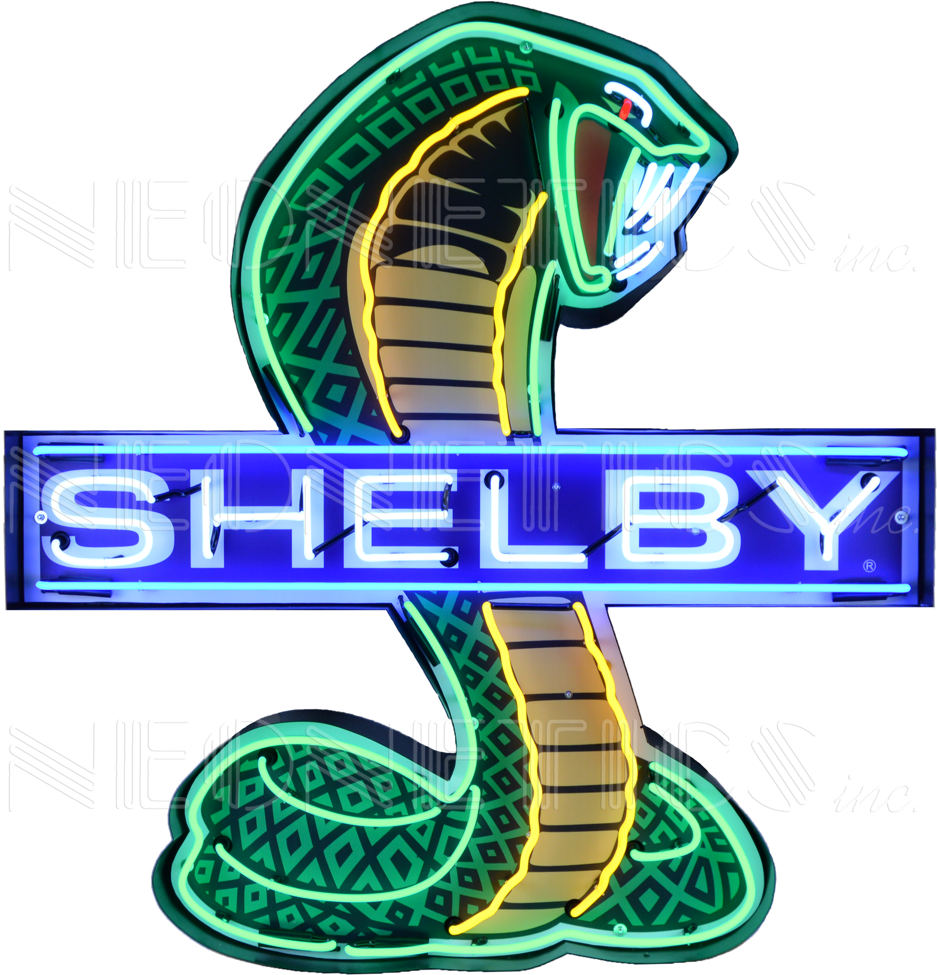 Shelby Cobra - Watermark (2000x2000), Png Download
