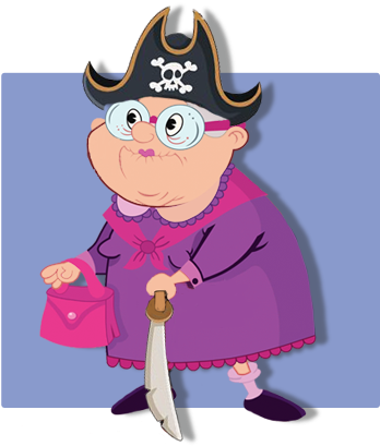 She Seems Like A Nice Old Lady With A Couple Of Screws - Cartoon (580x580), Png Download