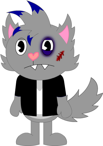 Speed E Wolf 2018 - Cartoon (366x492), Png Download