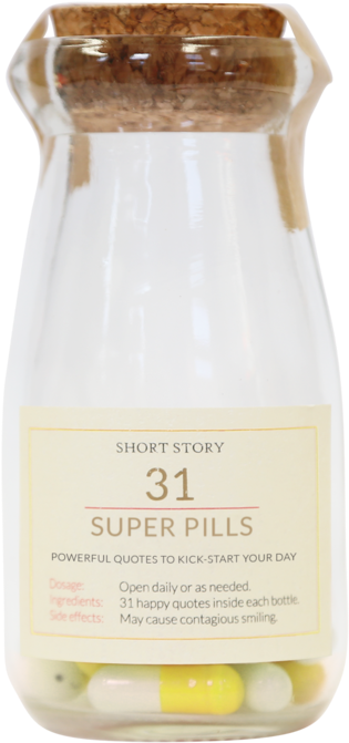 Super Pills 31 Days - Short Story Super Pills 31 Days (1000x1000), Png Download