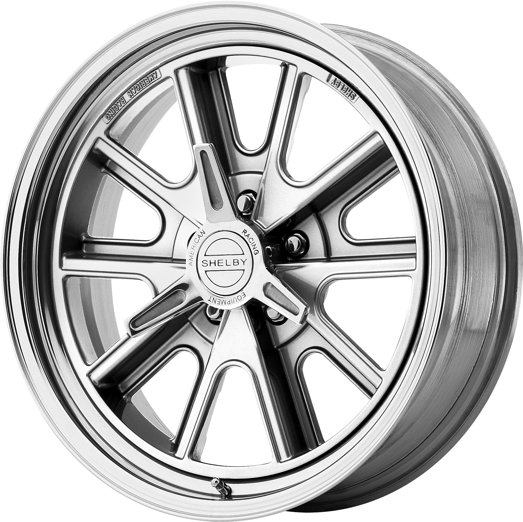 American Racing Wheels Vn427 Shelby Cobra Polished - 18" X 8" American Racing Polished 5x114.30 Vn427p886545 (2000x2000), Png Download