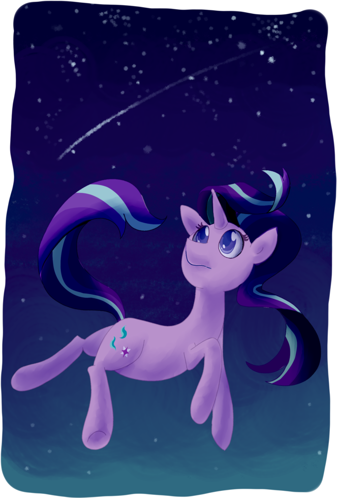 Gintoki23, Female, Looking Up, Mare, Pony, Safe, Shooting - Cartoon (722x1024), Png Download
