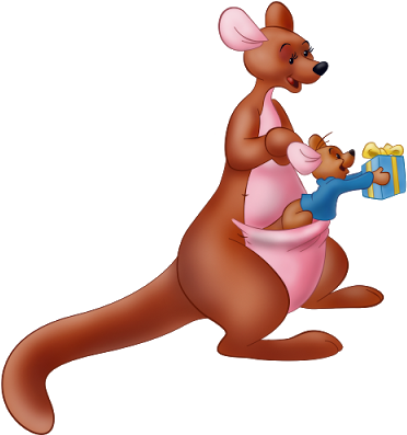Kangaroo Clipart Png All About Clipart - Cute Kangaroo Png Cartoon (400x400), Png Download