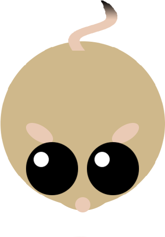 Kangaroo Rat (500x500), Png Download