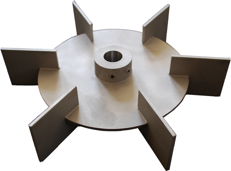 Rushton Impellers, Rushton Impeller Model - Rushton Turbine (800x600), Png Download