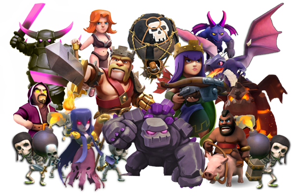 Clash Of Clans (600x400), Png Download
