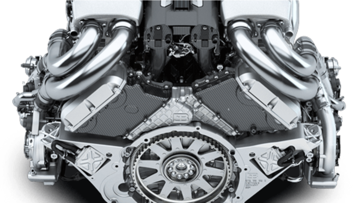 The Incredible Tech In The New Bugatti Chiron, The - Motor Bugatti Chiron (1200x675), Png Download