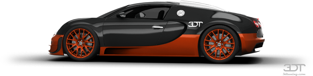 Bugatti Veyron Coupe 2005 Tuning - 2005 (1004x373), Png Download