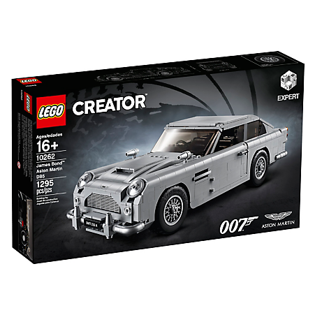 James Bond Aston Martin Db5 Complete With Machine Guns, - Lego Aston Martin 007 (600x450), Png Download