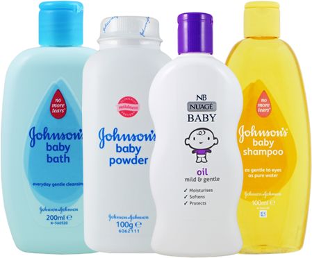 Bath & Skin Care - Johnson's Baby Powder (200g) (500x500), Png Download