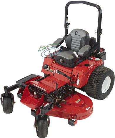 Zero-turn Radius Mower Country Clipper - Country Clipper Mower (401x480), Png Download